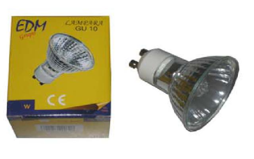 LAMPARA DICROICA GU-10 75W 220V UV STOP